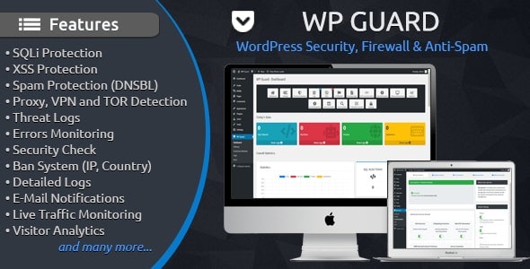 WP Guard汉化版V2.5.1 安全防护防火墙WordPress插件 无错修复版 - 图片1 WP Guard汉化版V2.5.1 安全防护防火墙WordPress插件 无错修复版 - 图片1