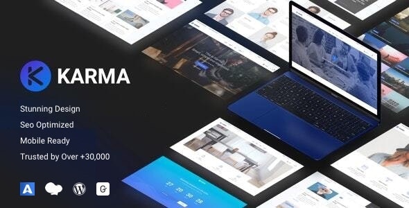 Karma 6.3.1 含50组演示多用途企业建站主题 Karma 6.3.1 含50组演示多用途企业建站主题