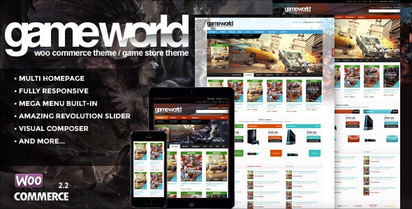 2019123105021342 GameWorld主题v3.0.0 - 游戏在线销售类WordPress主题最新版