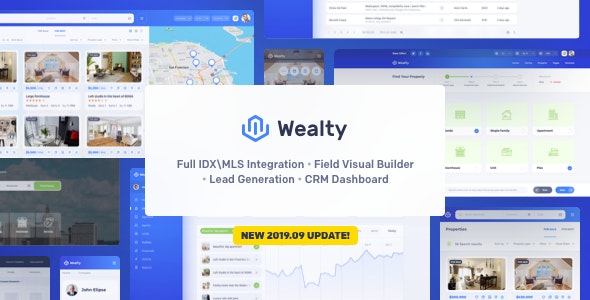 Wealty v3.0-多功能房地产WordPress主题 Wealty主题