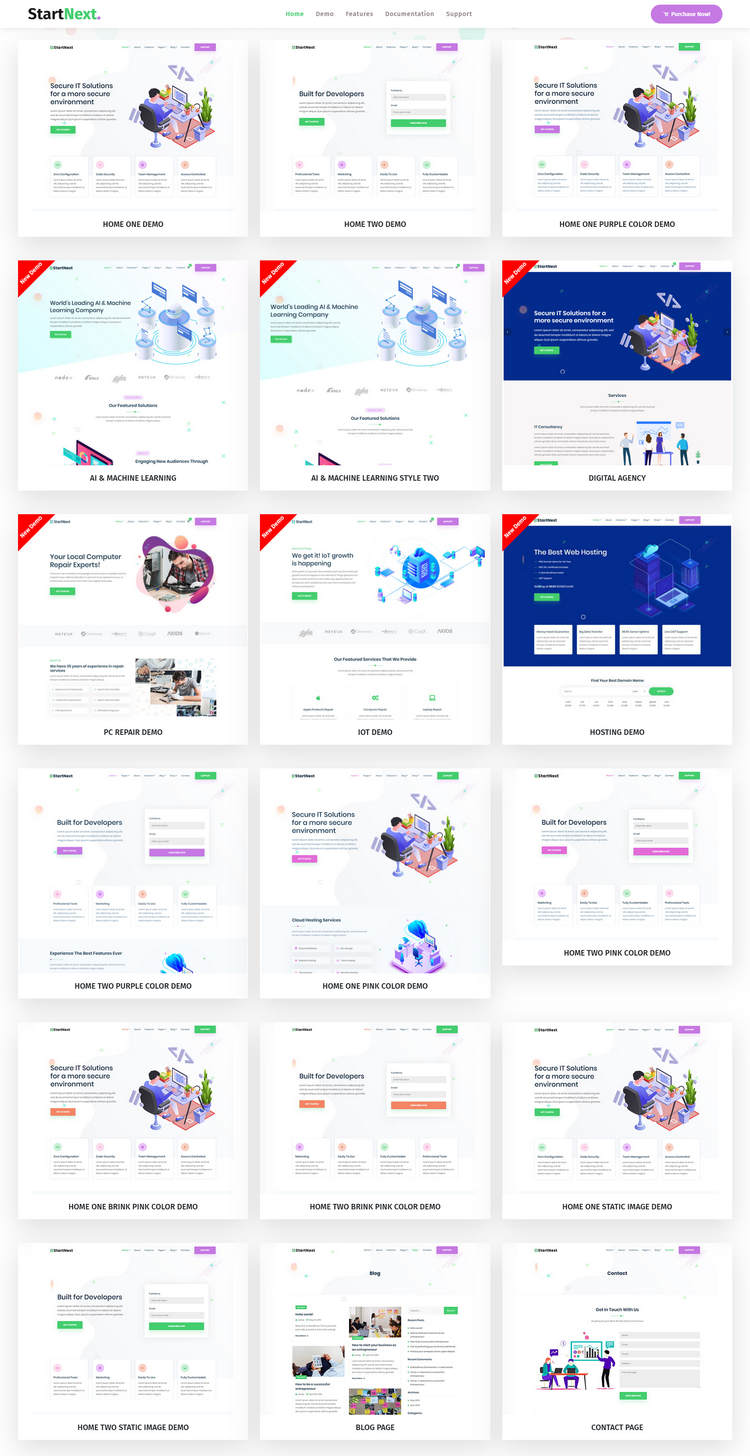 StartNext(v5.5)初创企业和IT软件公司网站WordPress主题 - 图片2 StartNext(v5.5)初创企业和IT软件公司网站WordPress主题 - 图片2