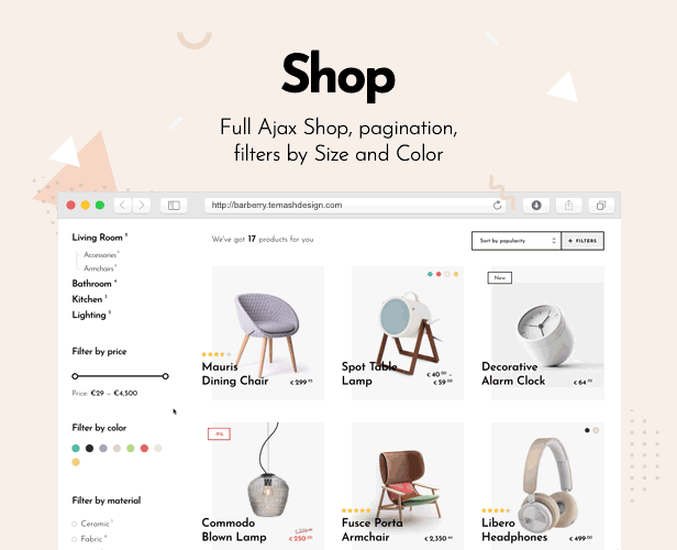 Barberry(v2.9.89)极简家具饰品外贸商店网站WordPress主题 - 图片8 Barberry主题