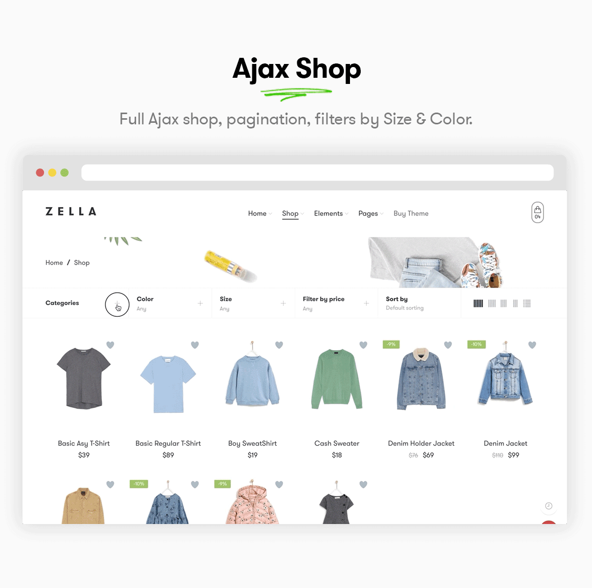 Zella服装外贸电商网站WooCommerce主题V2.4.0 - 图片4 Zella主题