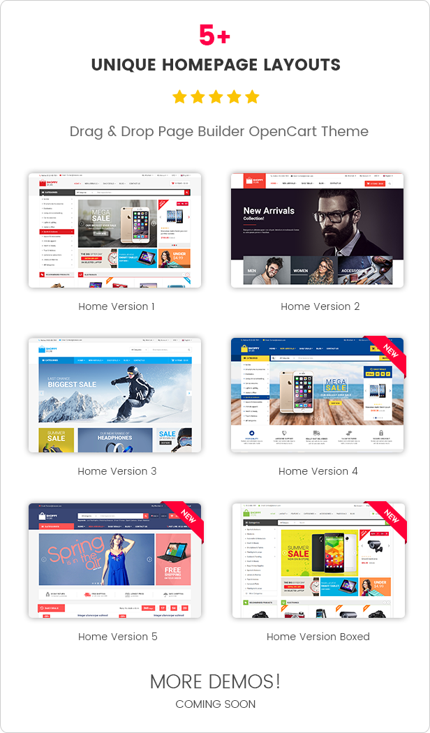 ShoppyStore创意多用途外贸电商网站OpenCart 3主题V2.2.0 - 图片6 ShoppyStore创意多用途外贸电商网站OpenCart 3主题V2.2.0 - 图片6