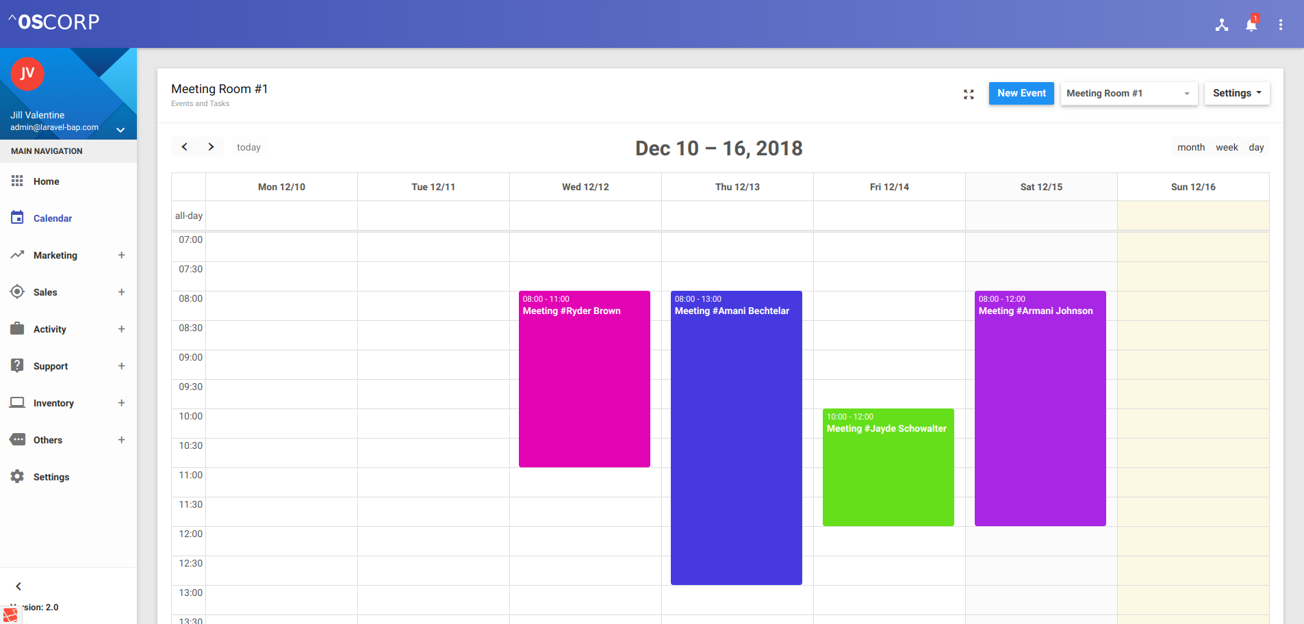 multicrm基于Laravel5.7的高级模块化CRM PHP脚本 更新至v2.1