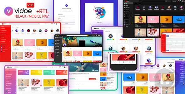 VIDOE在线视频播放分享网站HTML模板 v1.3 VIDOE在线视频播放分享网站HTML模板