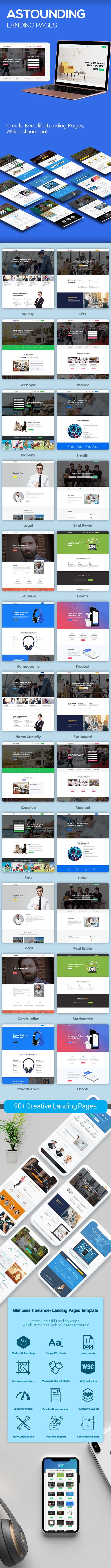 TrueLander企业官网着陆页HTML模板 v5.0 - 图片2 TrueLander企业官网着陆页HTML模板 v5.0 - 图片2