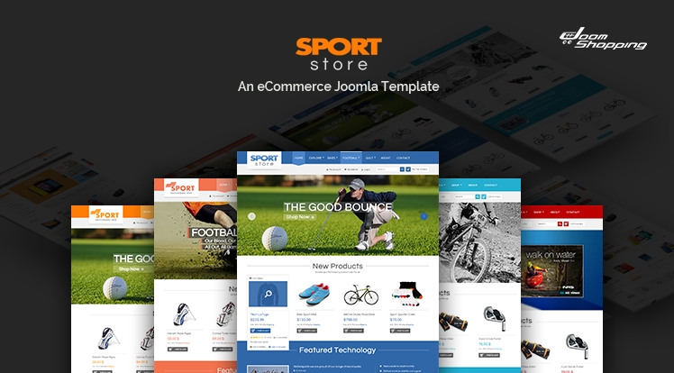 SJ Sport Store运动用品外贸商店Joomla模板 v3.9.6 - 图片1 SJ Sport Store运动用品外贸商店Joomla模板