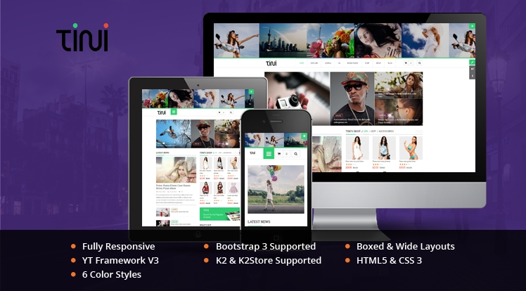 SJ Tini响应式新闻杂志网站Joomla主题 v3.9.6 SJ Tini响应式新闻杂志网站Joomla主题