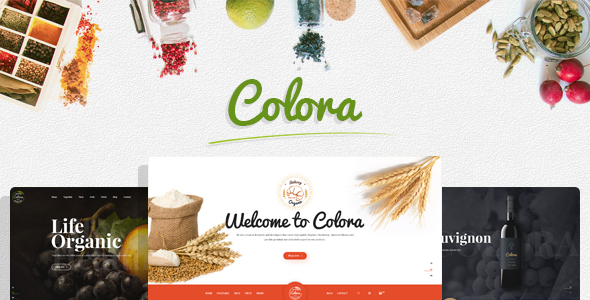 Colora有机食品Prestashop 1.7主题 Colora有机食品Prestashop 1.7主题