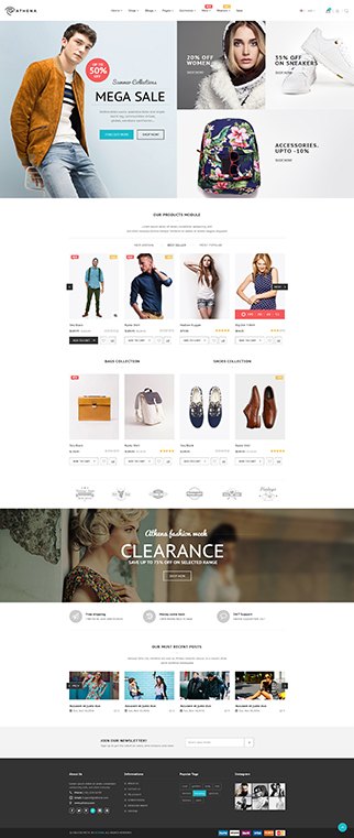Emilio响应式多用户商店PrestaShop主题 v1.0