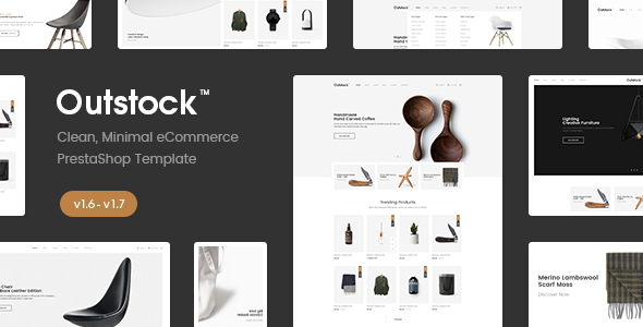 Outstock响应式电子商务PrestaShop主题 v1.7 - 图片1 Outstock响应式电子商务PrestaShop主题