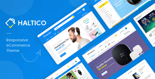 Prestashop主题Haltico 1.0:响应式数码产品购物网站Prestashop主题 - 图片1 Haltico数字产品店Prestashop主题