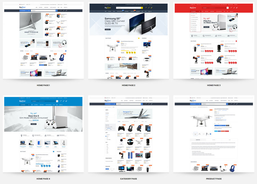 Prestashop主题Bigone 1.0:响应式高科技数码商品Prestashop主题 - 图片2 Prestashop主题Bigone 1.0:响应式高科技数码商品Prestashop主题 - 图片2