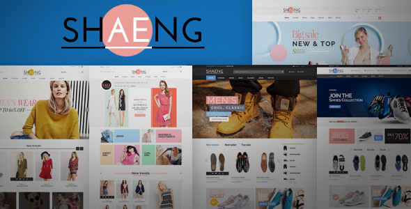 Prestashop主题Shaeng 1.0:响应式时装配饰购物网站Prestashop主题 Shaeng响应式电商Prestashop主题