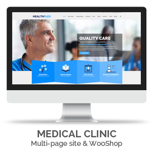 HEALTHFLEX医疗诊所医院和健康WordPress主题 更新至v1.6.3-1