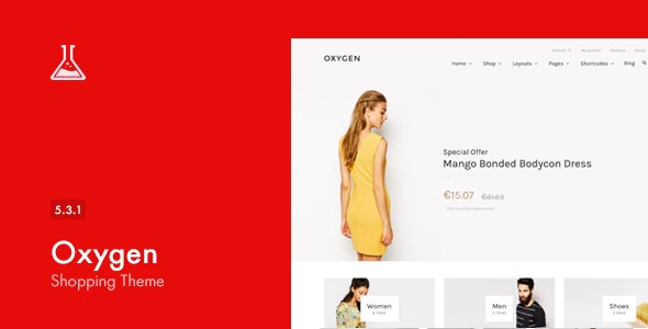 Oxygen汉化版v6.0.8_外贸服装配饰电商平台WordPress主题 Oxygen外贸服饰在线商店WordPress主题 v5.3.1