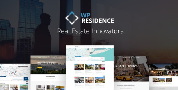 WP Residence(v5.4.2)房地产中介租房售房网站WordPress主题 - 图片1 WP Residence房地产中介网站WordPress主题