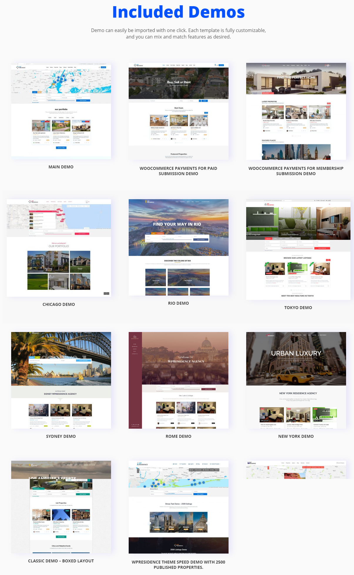 WP Residence(v5.4.2)房地产中介租房售房网站WordPress主题 - 图片2 WP Residence(v5.4.2)房地产中介租房售房网站WordPress主题 - 图片2