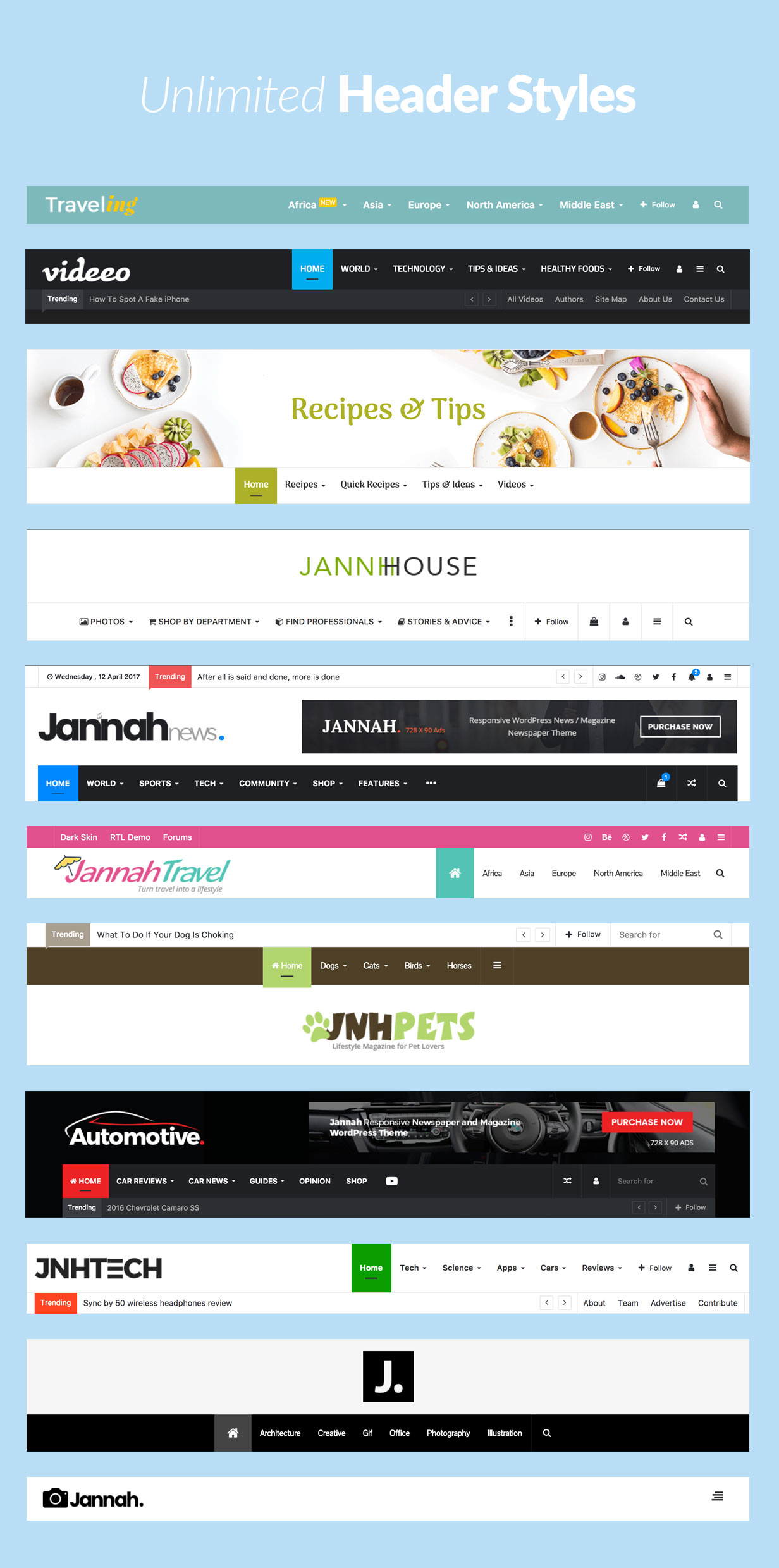 Jannah News汉化版v7.6.5_新闻杂志网站WordPress主题 - 图片2 Jannah News汉化版v7.6.5_新闻杂志网站WordPress主题 - 图片2