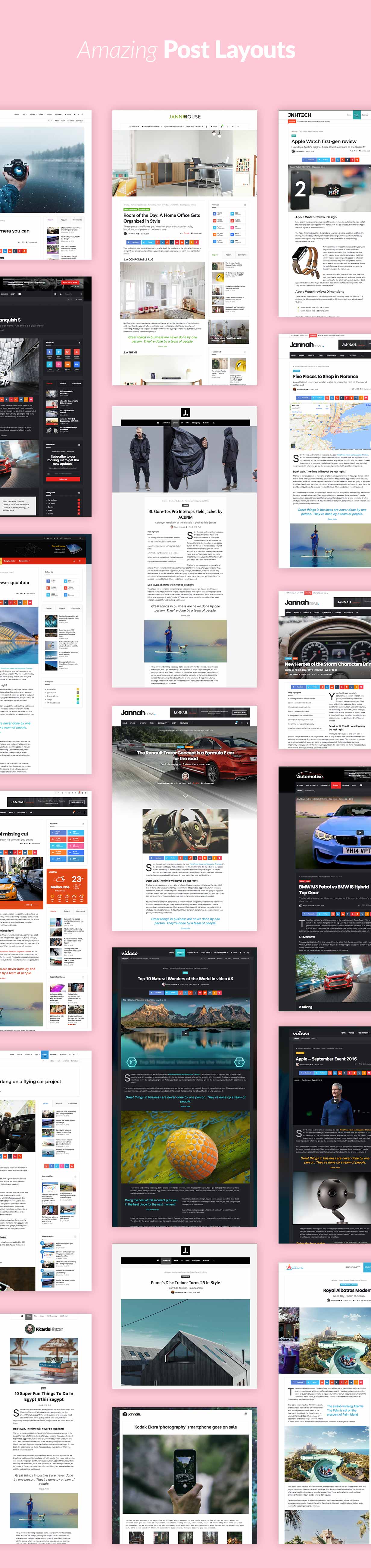 Jannah News汉化版v7.6.5_新闻杂志网站WordPress主题 - 图片5 Jannah News汉化版v7.6.5_新闻杂志网站WordPress主题 - 图片5