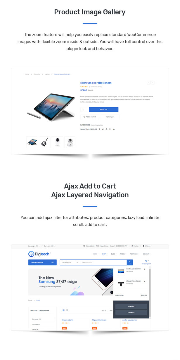 Digitech v1.0.9-数码产品店WooCommerce主题