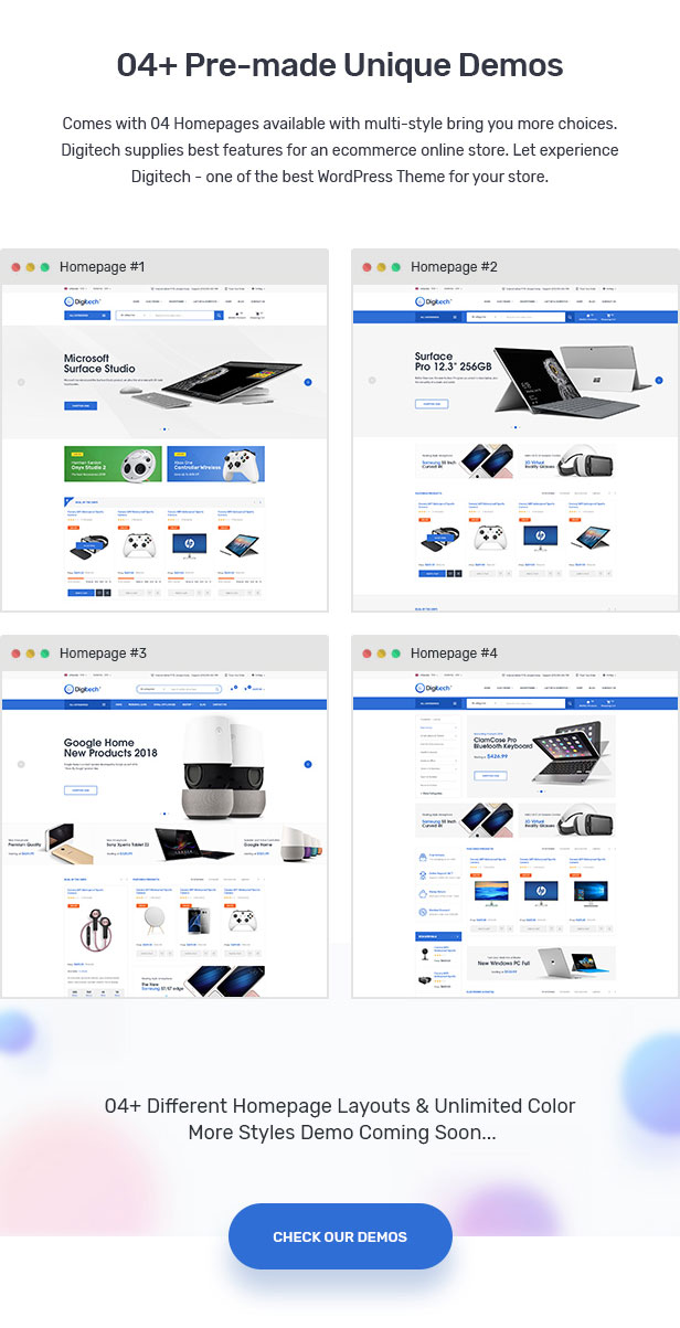 Digitech v1.0.9-数码产品店WooCommerce主题
