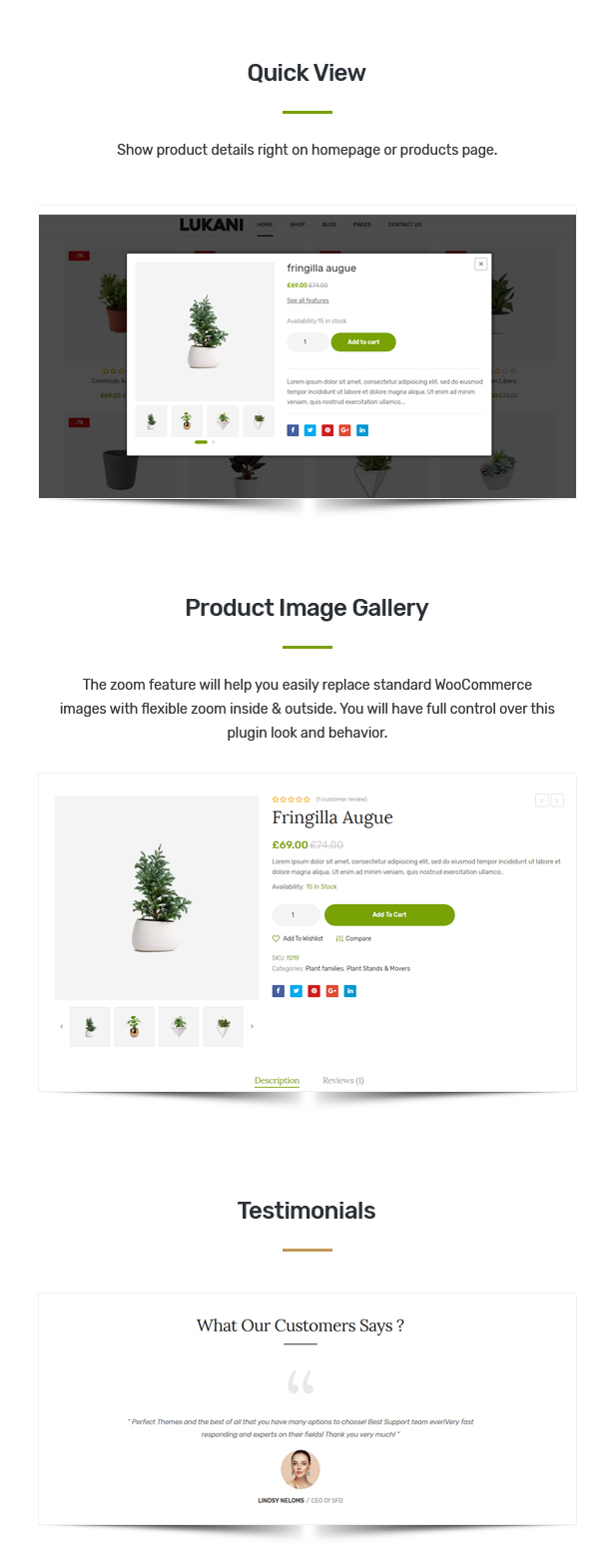 Lukani -绿植店网站WooCommerce电子商务WordPress主题 更新至v1.0.4