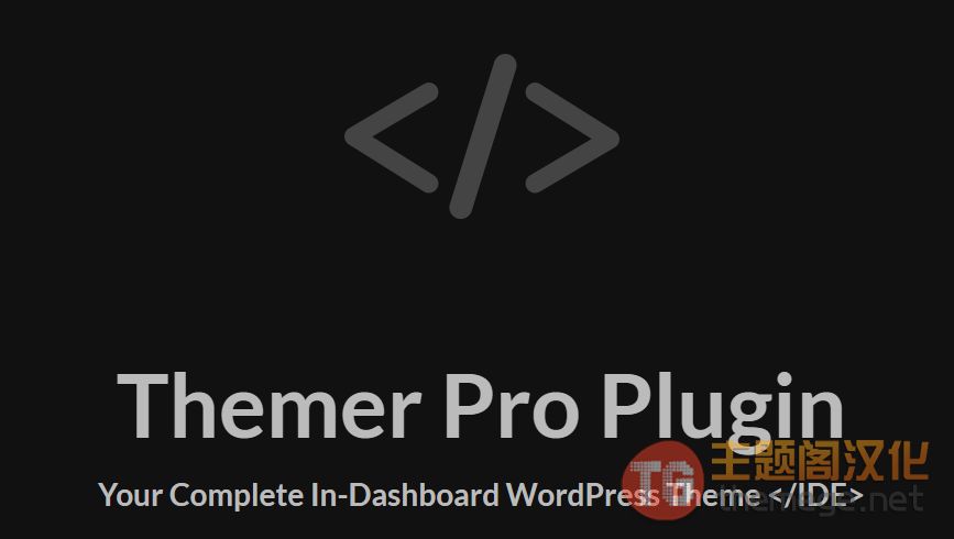 Themer Pro v1.3.1- 创建子主题WordPress插件 Themer Pro v1.3.1- 创建子主题WordPress插件
