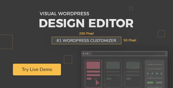 YellowPencil(V7.6.7)可视化CSS样式编辑器WordPress插件 - 图片1 YellowPencil v7.2.8-适用于WordPress的可视化CSS编辑器