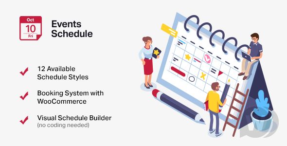 Events Schedule v2.5.16-用于组织WordPress事件的插件 Events Schedule v2.5.16-用于组织WordPress事件的插件