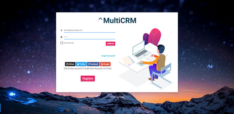 multicrm v3.1.5-Laravel上强大的CRM系统 - 图片2 multicrm v3.1.5-Laravel上强大的CRM系统