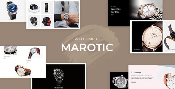 Marotic v1.0.0 - 极简手表店Shopify外贸商店主题 Marotic v1.0.0 - 极简手表店Shopify外贸商店主题