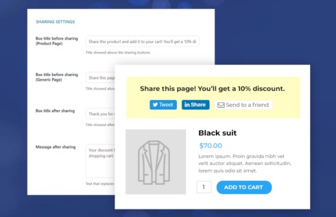 YITH Share For Discounts Premium社交分享获折扣WooCommerce插件V1.7.2 - 图片2 YITH Share For Discounts Premium社交分享获折扣WooCommerce插件V1.7.2 - 图片2