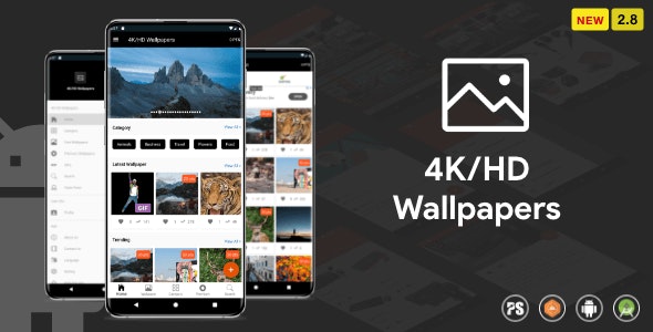 4K /高清壁纸Android应用v2.8-Android壁纸应用系统源码 4K /高清壁纸Android应用v2.8-Android壁纸应用系统源码
