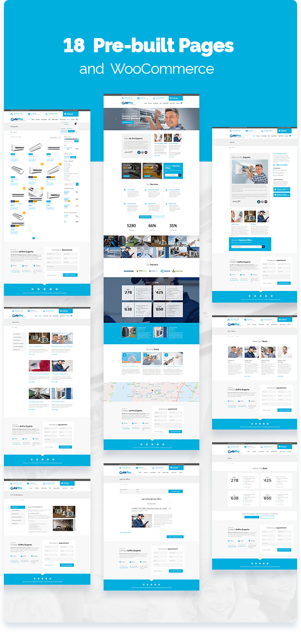 AirPro - 供维修服务使用的WordPress主题 更新至v2.5.3