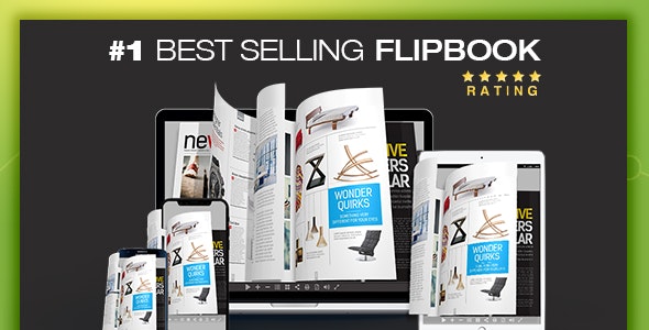 Real3D FlipBook汉化版_3D翻书PDF阅读器WordPress插件 - 图片1 Real3D FlipBook - 3D翻书效果PDF和图像查看器WordPress插件