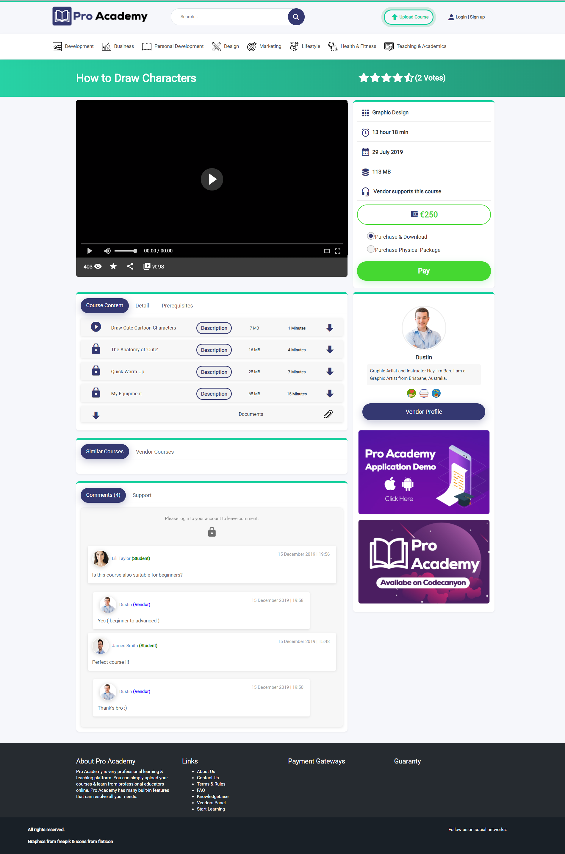PHP源码ProAcademy 2.7 全开源LMS在线培训教育和课程销售系统 + Android和iOS双端APP源码 - 图片3 PHP源码ProAcademy 2.7 全开源LMS在线培训教育和课程销售系统 + Android和iOS双端APP源码 - 图片3