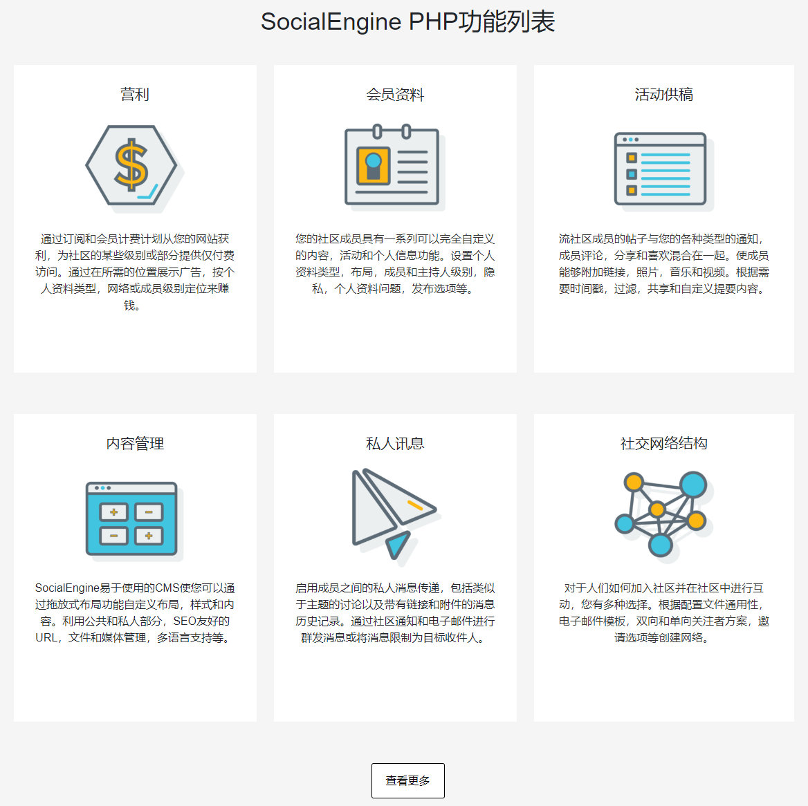 SocialEngine社交网络平台PHP源码含插件包 更新至v5.0.1 - 图片1 【带正版密钥】SocialEngine - 灵活且可扩展的社交网络平台PHP源码含插件包
