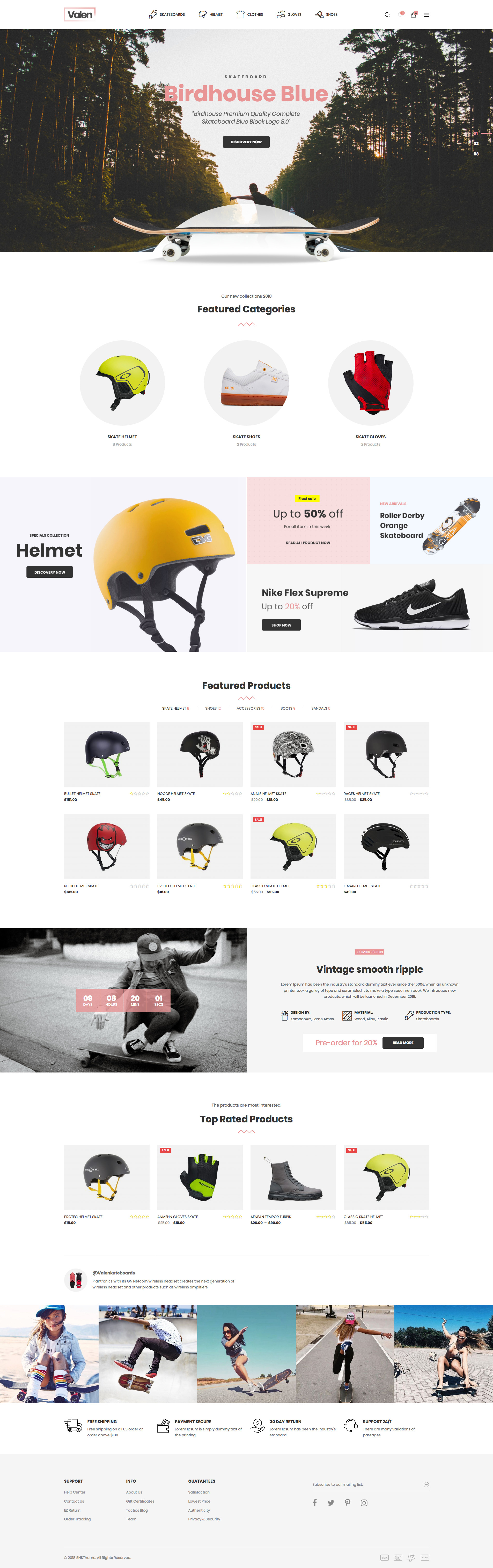 Valen运动用品和时装跨境商店WooCommerce主题V2.4 - 图片3 Valen运动用品和时装跨境商店WooCommerce主题V2.4 - 图片3