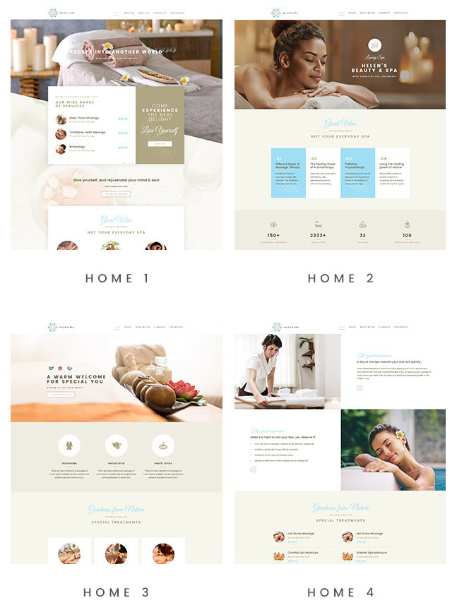 Helen’s Spa WordPress主题_水疗/温泉养生网站模板 - 图片2 Helen’s Spa WordPress主题_水疗/温泉养生网站模板 - 图片2