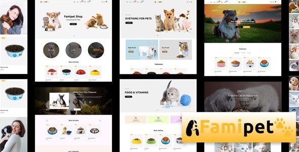 Famipet-宠物食品店响应式Shopify主题 更新至v1.0.0 Famipet-宠物食品店响应式Shopify主题