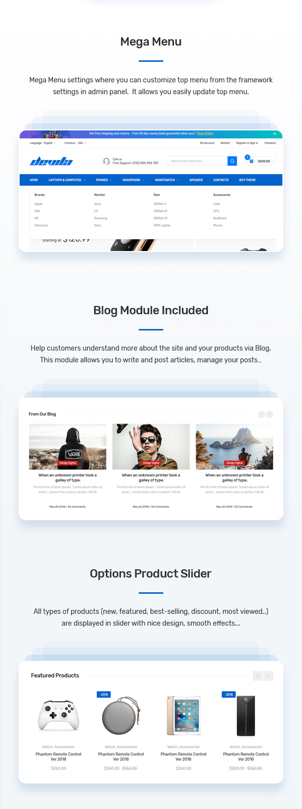 WordPress主题Devita 1.7.1 多用途外贸商店WooCommerce主题 - 图片4 WordPress主题Devita 1.7.1 多用途外贸商店WooCommerce主题 - 图片4