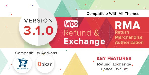 【v3.1.0】WooCommerce退款和退换货管理系统插件【包更新】 WooCommerce退款和退换货管理系统插件【包更新】