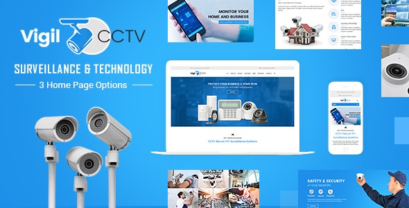 Vigil闭路电视监控CCTV安防产品企业官网WordPress主题V1.7.1 - 图片1 Vigil - 闭路电视监控CCTV & 安防产品企业官网WordPress企业主题