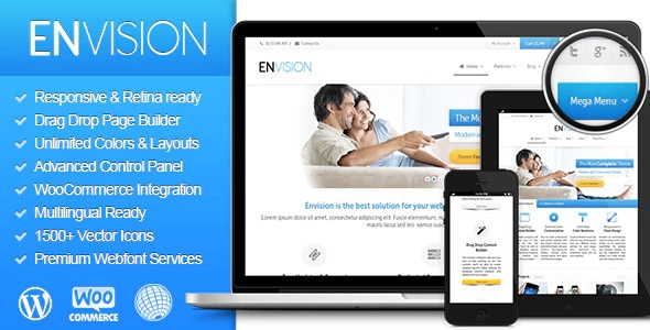 WordPress主题Envision 3.7.1:响应式视网膜多用途WP主题 - 图片1 WordPress主题Envision 3.7.1:响应式视网膜多用途WP主题 - 图片1