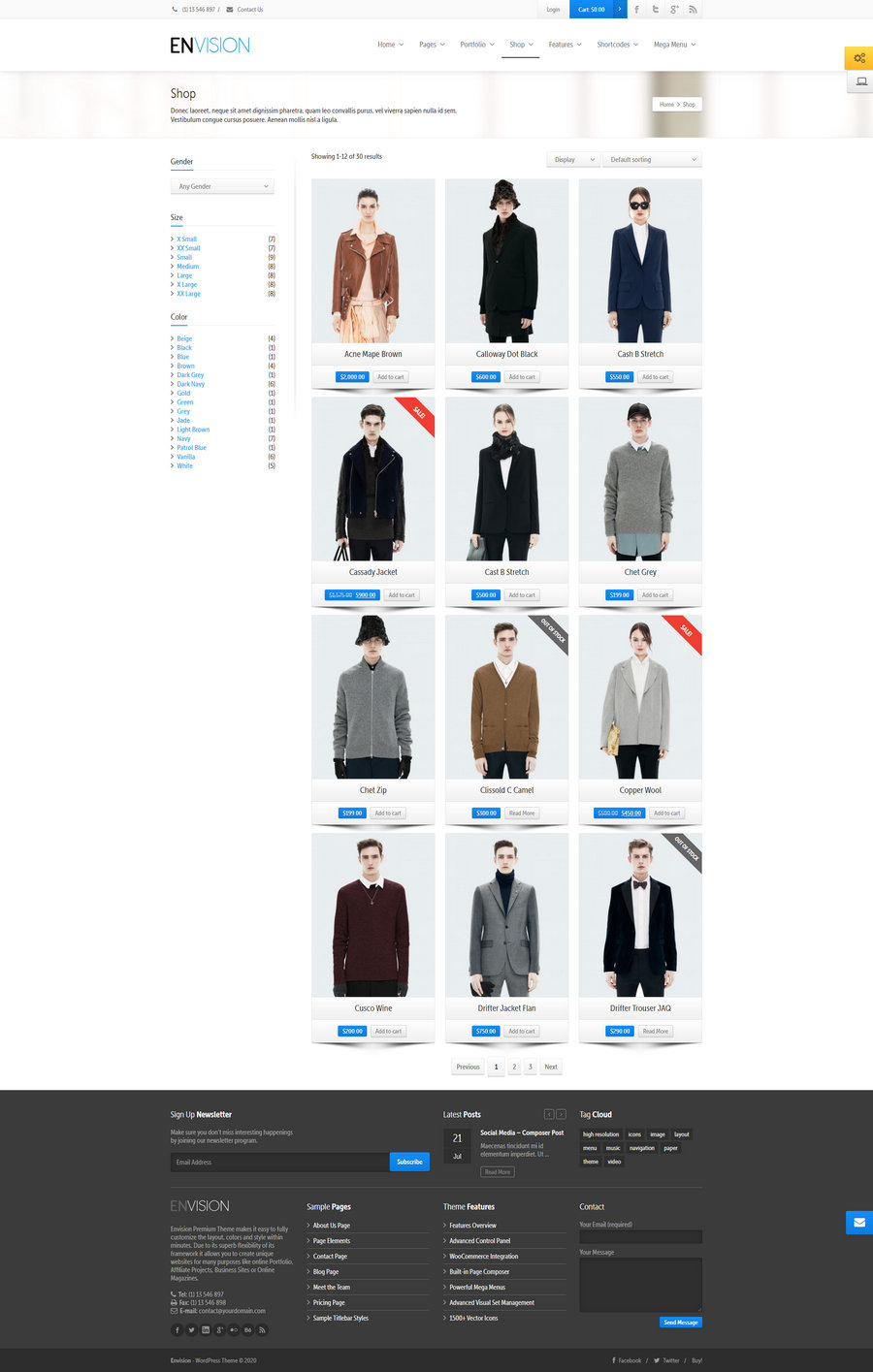 WordPress主题Envision 3.7.1:响应式视网膜多用途WP主题 - 图片4 WordPress主题Envision 3.7.1:响应式视网膜多用途WP主题 - 图片4
