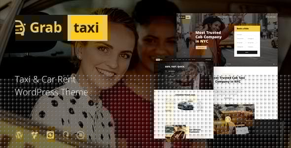 WordPress主题Grab Taxi 1.2.7 在线出租车服务企业网站WP主题 - 图片1 WordPress主题Grab Taxi 1.2.7 在线出租车服务企业网站WP主题 - 图片1