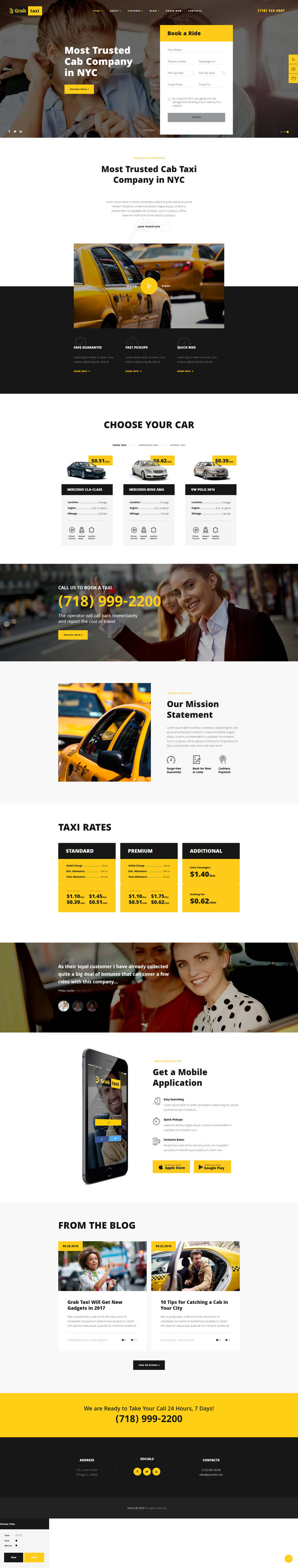 WordPress主题Grab Taxi 1.2.7 在线出租车服务企业网站WP主题 - 图片2 WordPress主题Grab Taxi 1.2.7 在线出租车服务企业网站WP主题 - 图片2