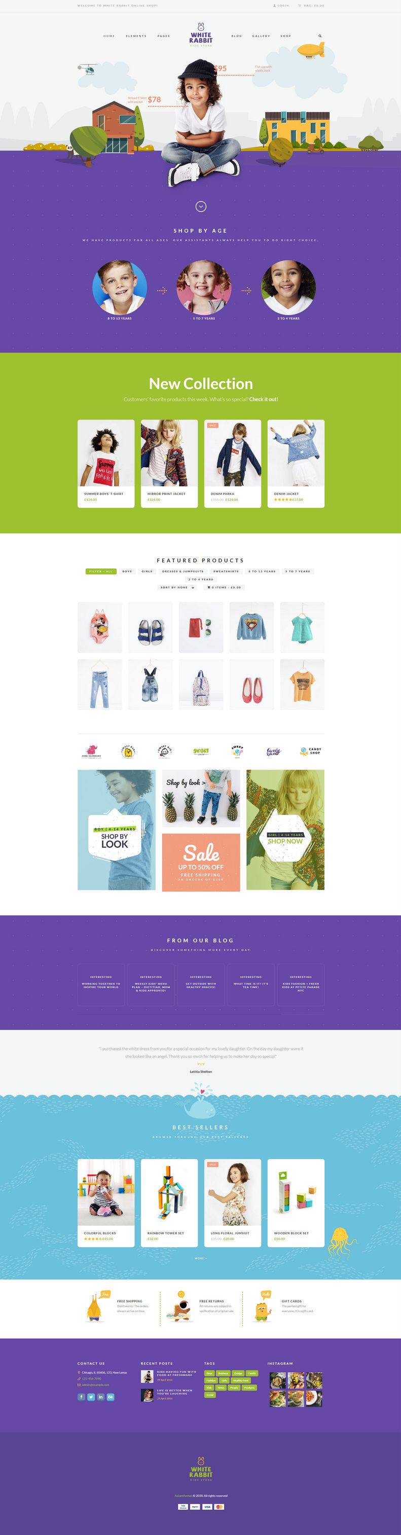 White Rabbit儿童玩具及外贸童装WooCommerce主题 - 图片2 White Rabbit儿童玩具及外贸童装WooCommerce主题 - 图片2